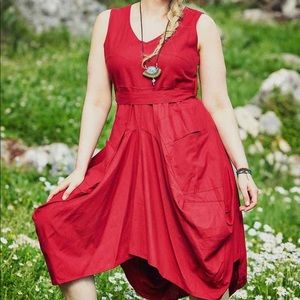 Los Banditos Red Dress